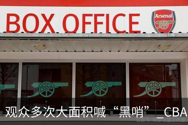 观众多次大面积喊“黑哨” CBA对上海赛区、上海久事俱乐部处罚